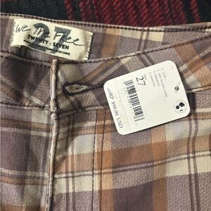 We The Free plaid jeans